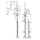 Hansgrohe Talis M54 Virtuves jaucējkrāns, 72803670 Hansgrohe Talis M54 Virtuves jaucējkrāns, 72803670