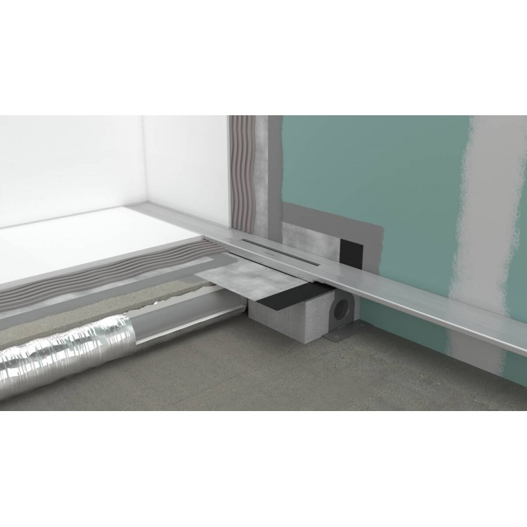 Hansgrohe Трап для душевого лотка uBox Universal стандартный, горизонтальный 01001180 Hansgrohe Трап для душевого лотка uBox Universal стандартный, горизонтальный 01001180