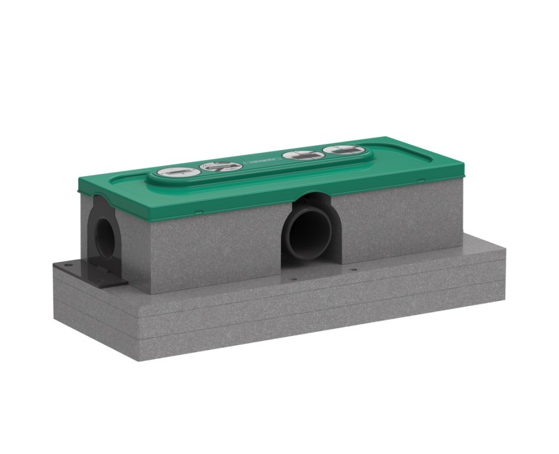 Hansgrohe Трап для душевого лотка uBox Universal стандартный, горизонтальный 01001180