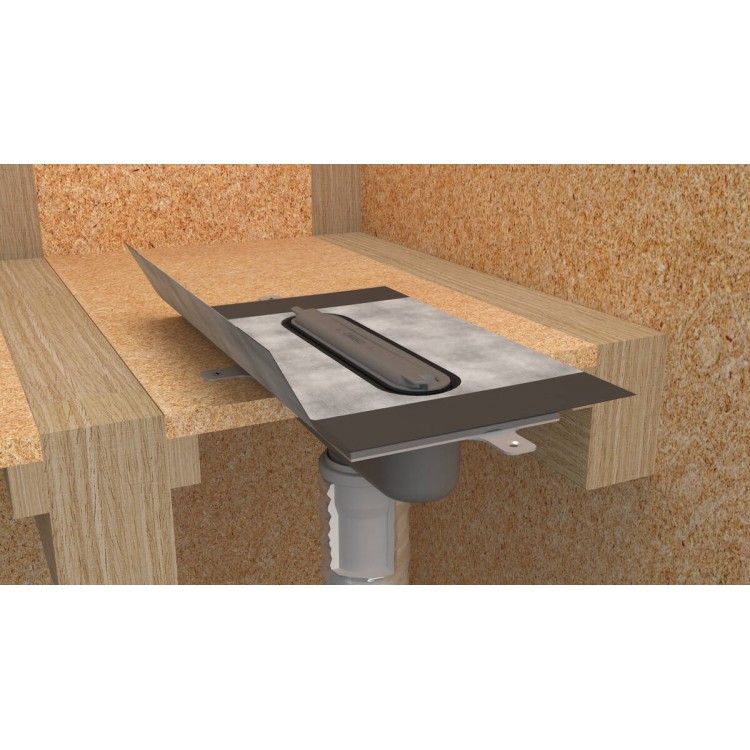 Hansgrohe Трап для душевого лотка uBox Universal, вертикальный 01002180 Hansgrohe Трап для душевого лотка uBox Universal, вертикальный 01002180