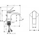 Hansgrohe Vivenis Izlietnes jaucējkrāns ar korķi, 75010670 Hansgrohe Vivenis Izlietnes jaucējkrāns ar korķi, 75010670