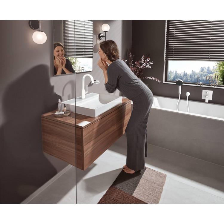 Hansgrohe Vivenis Izlietnes jaucējkrāns ar korķi, 75030700 Hansgrohe Vivenis Izlietnes jaucējkrāns ar korķi, 75030700