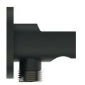 Ideal Standard Вывод душевой настенный 1/2 x 1/2 н.р., черный