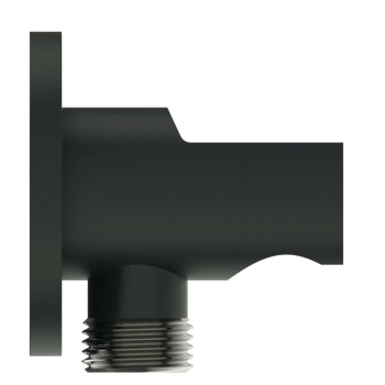 Ideal Standard Dušas izvads no sienas 1/2 x 1/2 āv, melns