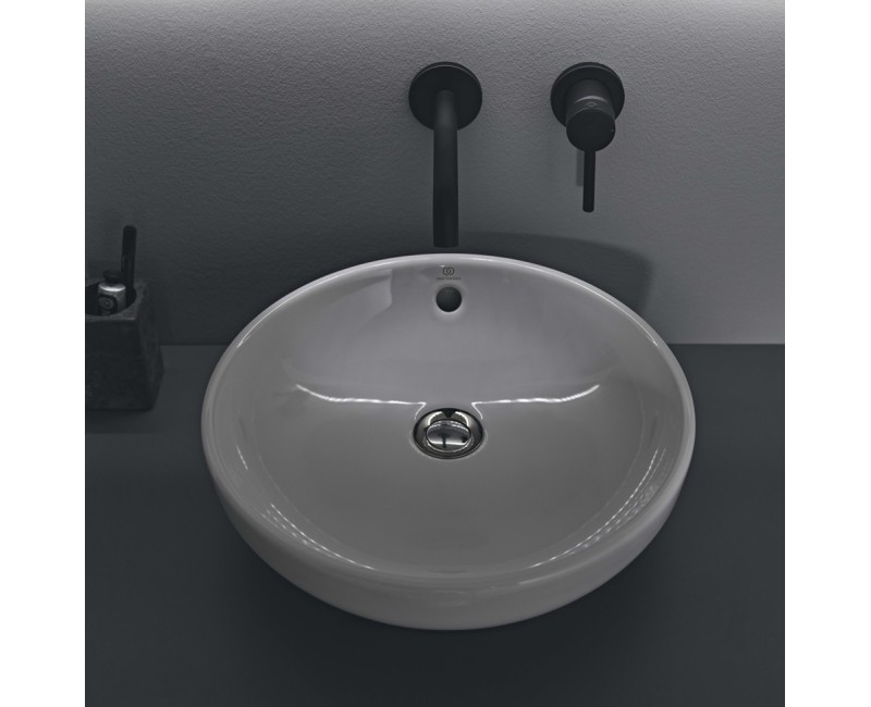 Ideal Standard Ceraline Iebūvējamais izlietnes jaucējkrāns, melns matēts A6938XG