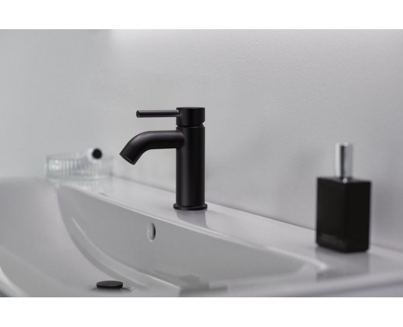 Ideal Standard Ceraline Смеситель для умывальника, черный матовый BC268XG