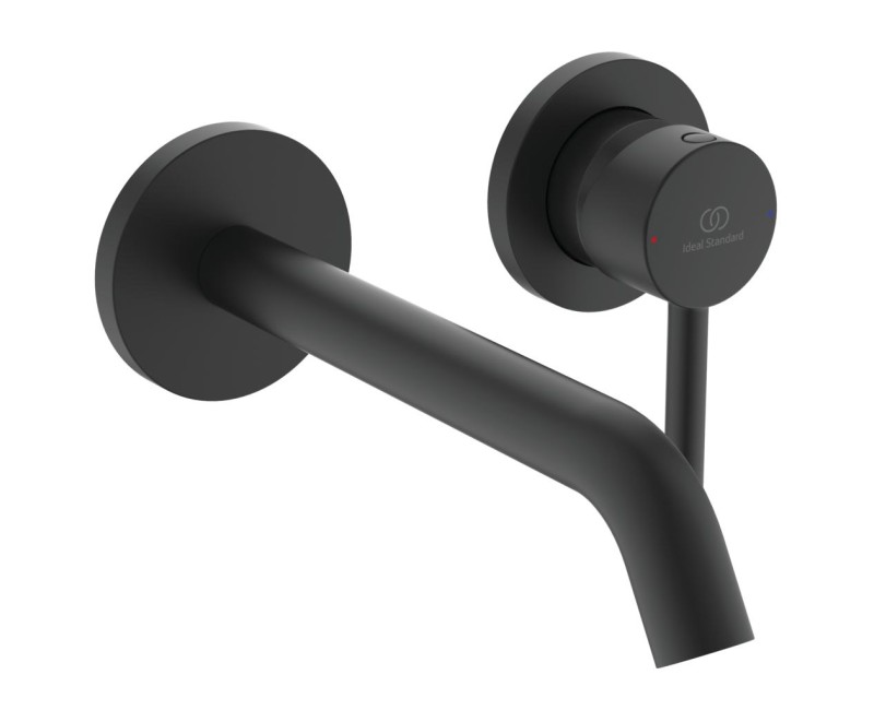 Ideal Standard Ceraline Iebūvējamais izlietnes jaucējkrāns, melns matēts A6938XG