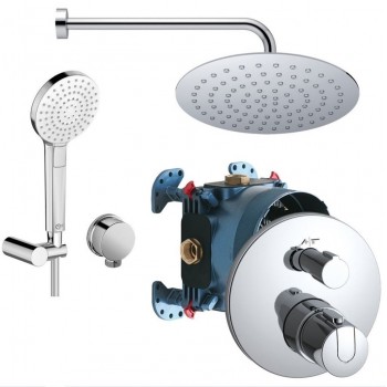 Ideal Standard Ceratherm 100 Iebūvējamā termostata dušas sistēma, BD006XC