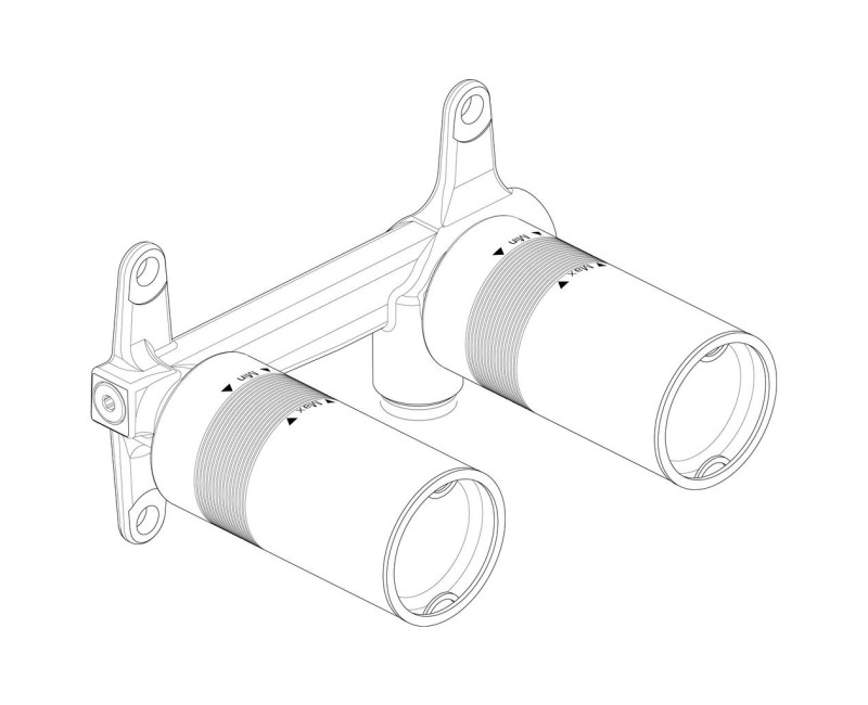 Ideal Standard iebūvējamā izlietnes jaucējkrāna darba daļa, A1313NU