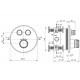 Ideal Standard Navigo Zemapmetuma termosta vannas/dušas jaucējkrāna dekoratīvā daļa, A7296AA