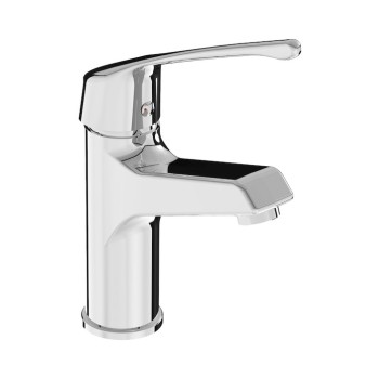 Смеситель для раковины Jika Cube 108, медицинская ручка, хром