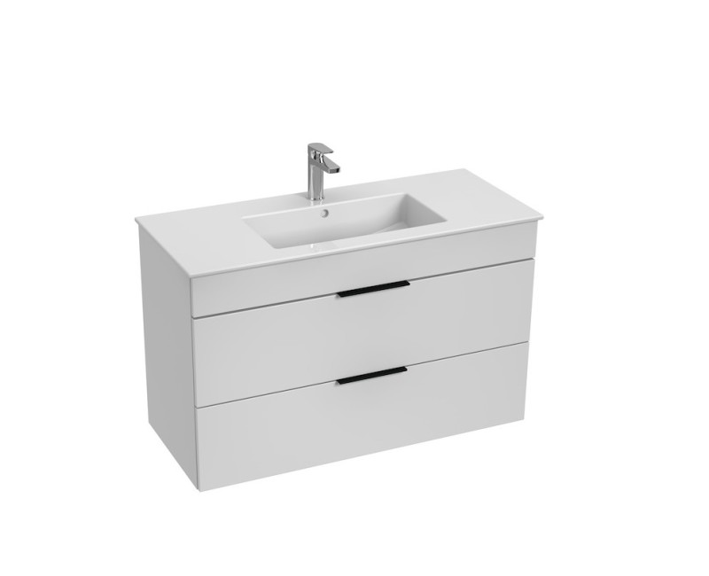 Jika Cube Шкафчик с раковиной 100cm, белый