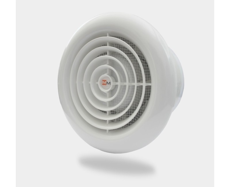 MMotors JSC Sadzīves ventilators MM 100v D100 B, balts