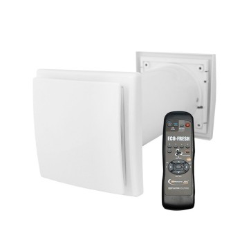 MMotors Svaigā gaisa siltummainītājs rekuperators ECO-FRESH 01 LUX ar apsildi