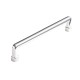 KAME Rustic Mēbeļu rokturis 16 cm, bright nickel KAME Rustic Mēbeļu rokturis 16 cm, bright nickel