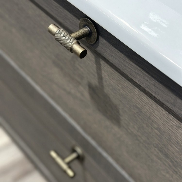 KAME Rustic Mēbeļu rokturis 5.4 cm, antīks misiņš KAME Rustic Mēbeļu rokturis 5.4 cm, antīks misiņš