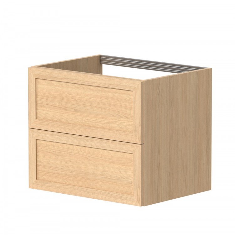 Kame RUSTIC Шкафчик под раковину 60x46cm, шпон беленого дуба Kame RUSTIC Шкафчик под раковину 60x46cm, шпон беленого дуба