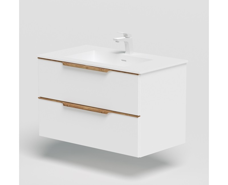 Kame Exclusive AMBER Шкафчик под раковиной 80cm, BU/8-3DR/D02-AMB