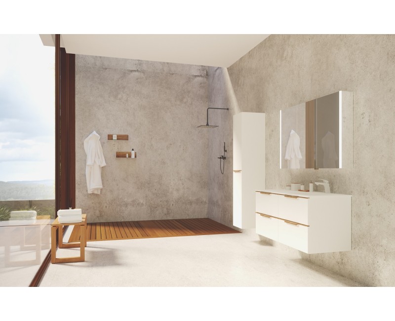 Kame Exclusive AMBER Шкафчик боковой высокий 160x35cm, TU/35-2/D02-AMB