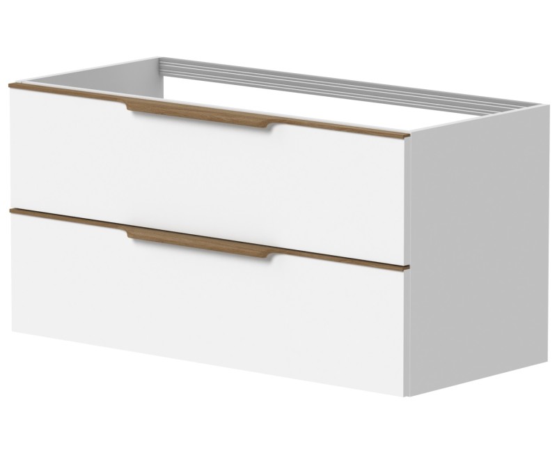 Kame Exclusive AMBER Шкафчик под раковиной 100cm, BU/10-3DR/D02-GR-AMB