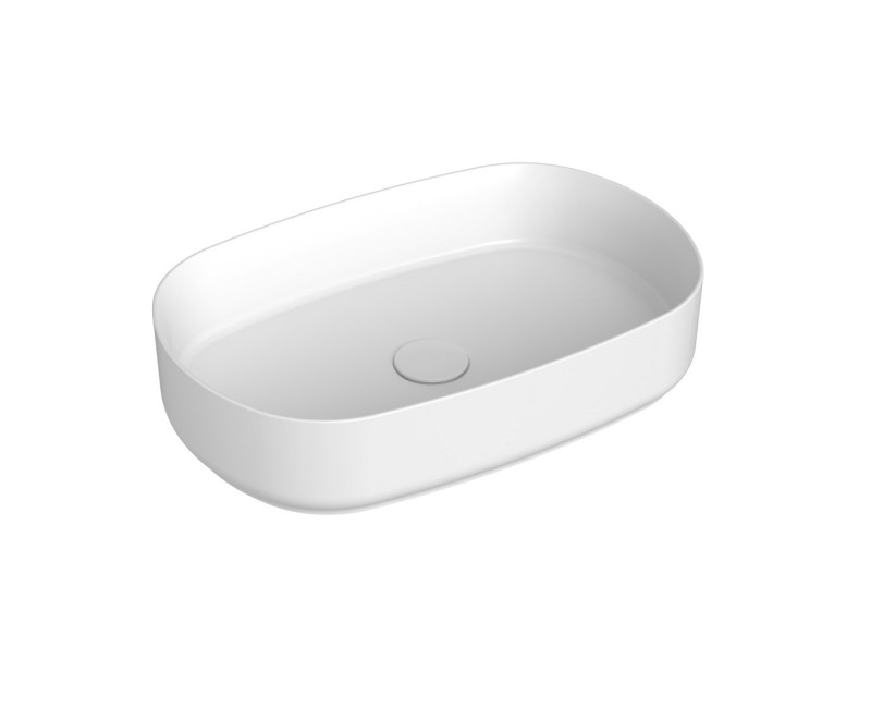 KAME VESSEL Накладная раковина 55x36см, WB463313W