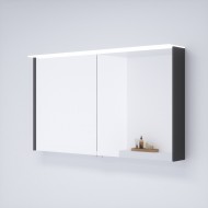 Kame Exclusive LOFT Шкафчик с зеркальными дверцами 120x71 cm, MD3DML/120-70/D13-LFT