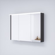 Kame Exclusive LOFT Шкафчик с зеркальными дверцами 120x71 cm, MC3DML/120-70/D13-LFT
