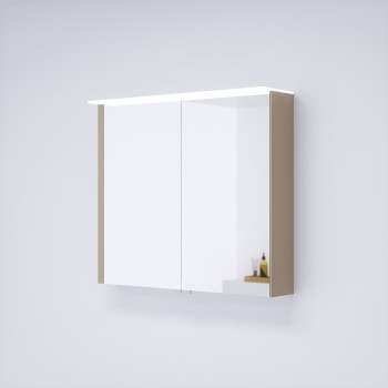 Kame Exclusive LOFT Шкафчик с зеркальными дверцами 80x71 cm, MC3DML/80-70/D15-LFT