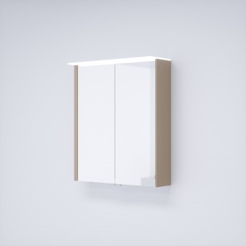 Kame Exclusive LOFT Шкафчик с зеркальными дверцами 60x71 cm, MC3DML/60-70/D15-LFT