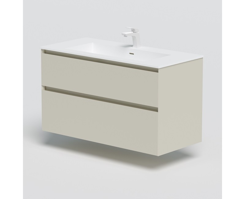 Kame Exclusive LOFT Skapītis zem izlietnes 100cm, BU/10-3DR/D06-LFT