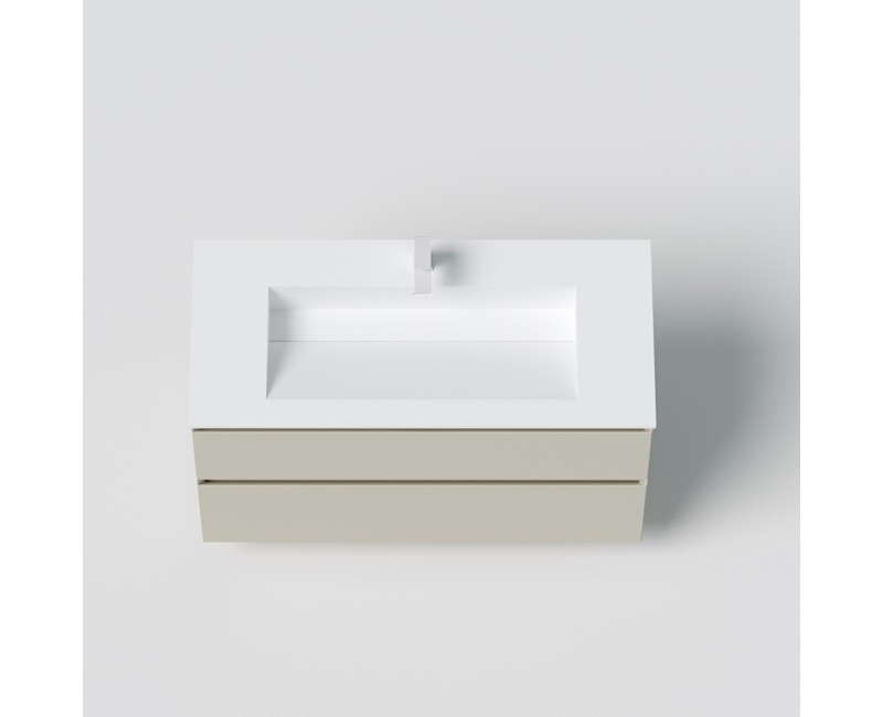 Kame Exclusive LOFT Skapītis zem izlietnes 100cm, BU/10-3DR/D06-LFT