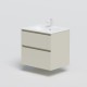 Kame Exclusive LOFT Шкафчик под раковиной 60cm, BU/6-3DR/D19-LFT