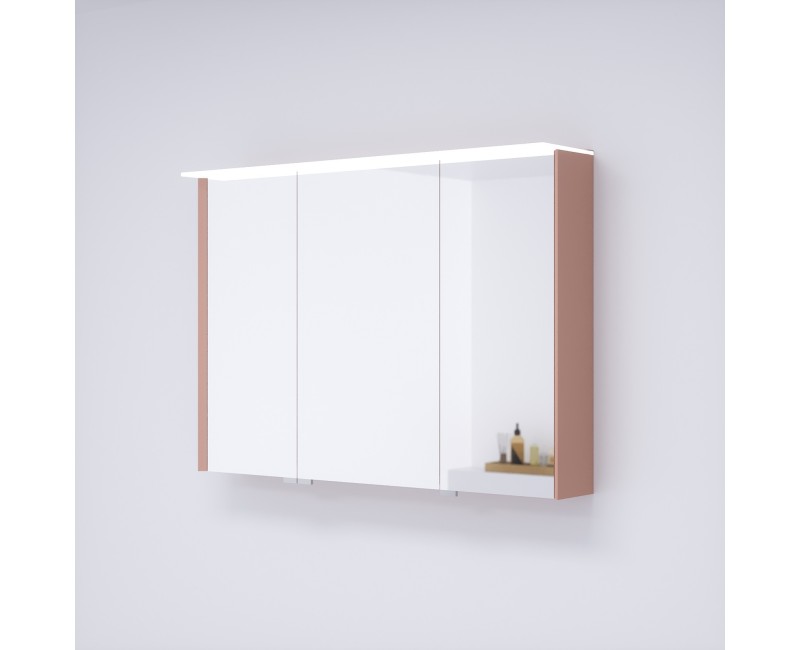 Kame Exclusive LOFT Шкафчик с зеркальными дверцами 120x71 cm, MC3DML/120-70/D17-LFT