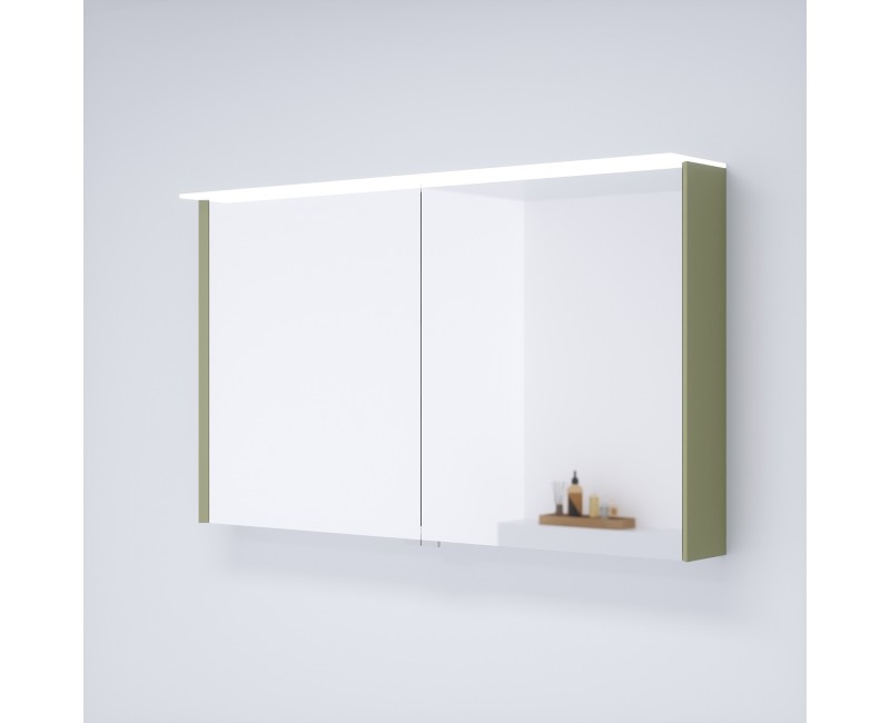 Kame Exclusive LOFT Шкафчик с зеркальными дверцами 120x71 cm, MD3DML/120-70/D14-LFT