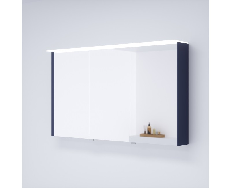 Kame Exclusive LOFT Шкафчик с зеркальными дверцами 100x71 cm, MC3DML/100-70/D20-LFT