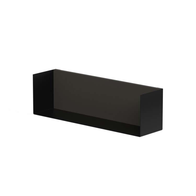 KAME Полка для ванной комнаты 40см, black/antracite grey KAME Полка для ванной комнаты 40см, black/antracite grey
