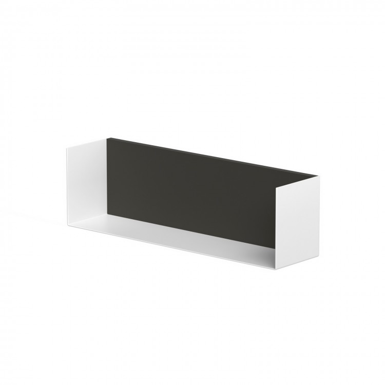 KAME Полка для ванной комнаты 40см, white/antracite grey