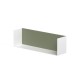 KAME Полка для ванной комнаты 40см, white/savannah green