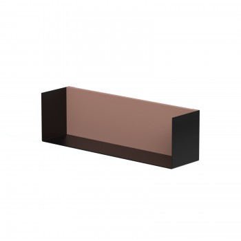 KAME Vannas istabas plaukts 40cm, black/dusty pink