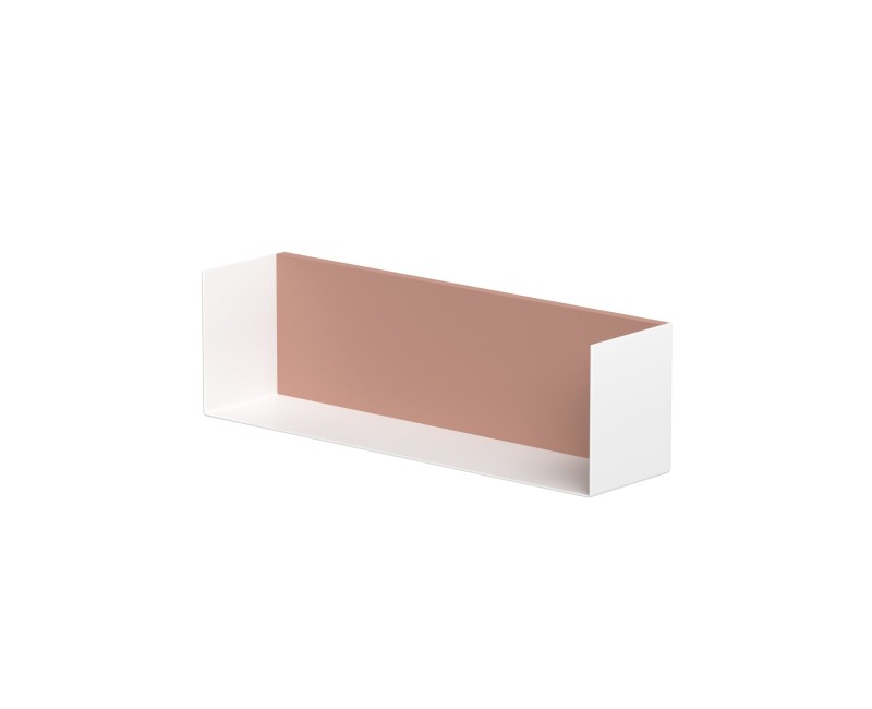 KAME Vannas istabas plaukts 40cm, white/dusty pink