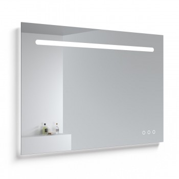 Kame SMART Spogulis ar LED apgaismojumu, USB un Bluetooth 120x80cm