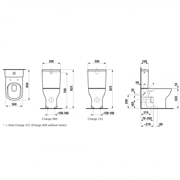 Laufen LUA Rimless WC pods ar Slim Soft Close vāku Laufen LUA Rimless WC pods ar Slim Soft Close vāku