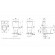 Laufen LUA Rimless WC pods ar Slim Soft Close vāku Laufen LUA Rimless WC pods ar Slim Soft Close vāku