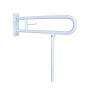 Nofer Invalīdu roku balsts 80cm, paceļams ar balstu, balts 15206.W