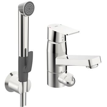 ORAS STELA Izlietnes jaucējkrāns ar bidettu 4807F