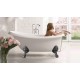 PAA Vanna VICTORIA 1700x830x610, Silkstone, kājas Antica Graphite PAA Vanna VICTORIA 1700x830x610, Silkstone, kājas Antica Graphite