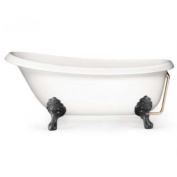 PAA Vanna VICTORIA 1700x830x610, Silkstone, kājas Antica Graphite PAA Vanna VICTORIA 1700x830x610, Silkstone, kājas Antica Graphite