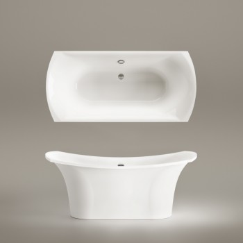 Vanna PAA Bel Canto Akmens masas 1800x850mm Balta