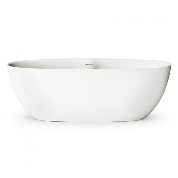 Vanna Paa Bella Akmens masas 1705x800mm Balta