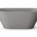 PAA Свободно стоящая ванна DECO NUDO 1660x725, silkstone, matte grey
